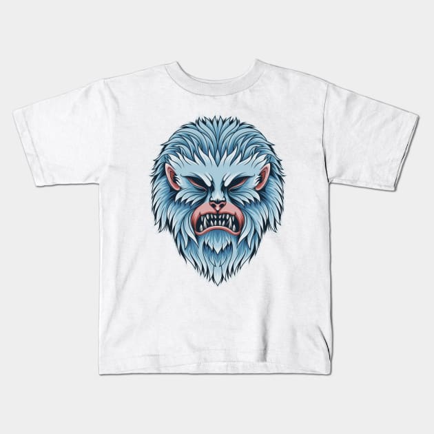 Blind Yeti Kids T-Shirt by JagatKreasi